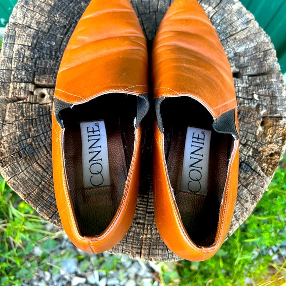 Connie, brown leather shoes - Picture 3 of 5